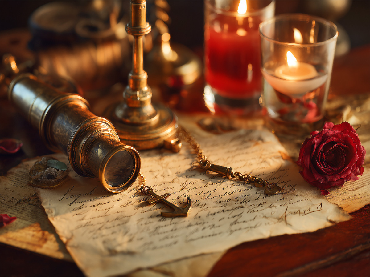 Liebe verglüht, doch ihre Tinte bleibt im Salz erhalten