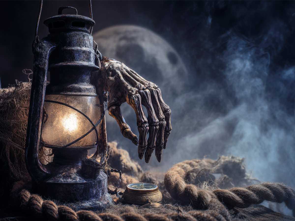 Geisterschiffe sprechen in Schatten und Rauch