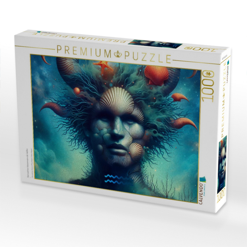 Sternzeichen Wassermann der Wellen