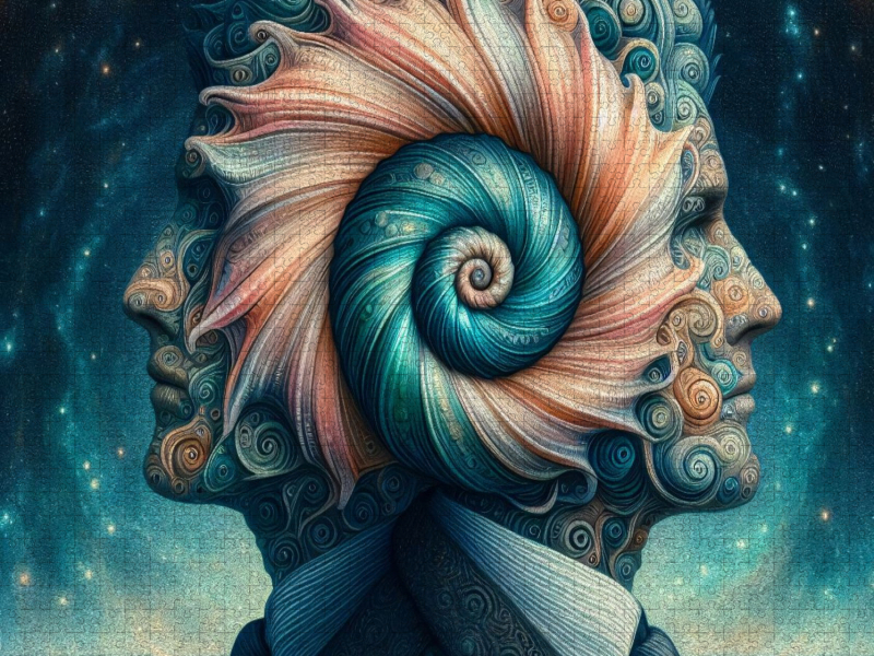 Sternzeichen Zwillinge im Muschelgeist