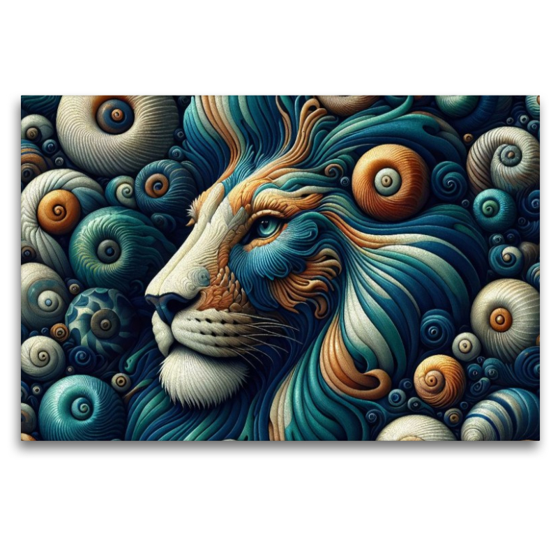 Sternzeichen Löwe im Spirallicht