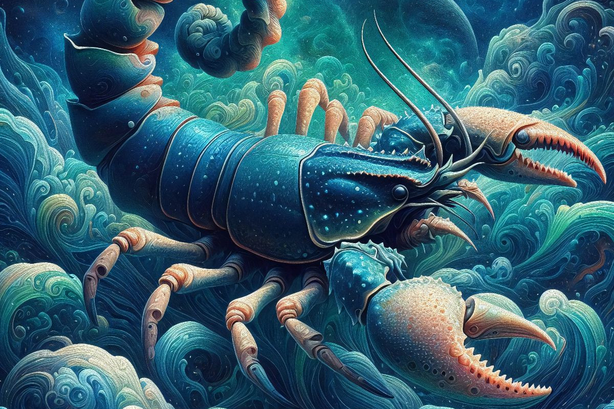 Sternzeichen Skorpion der Tiefen