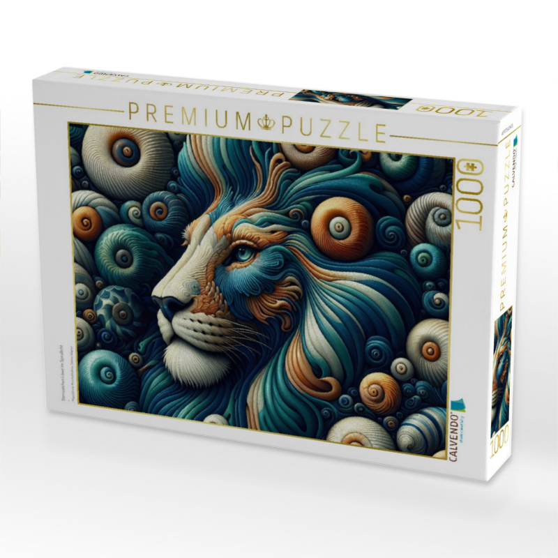 Sternzeichen Löwe im Spirallicht