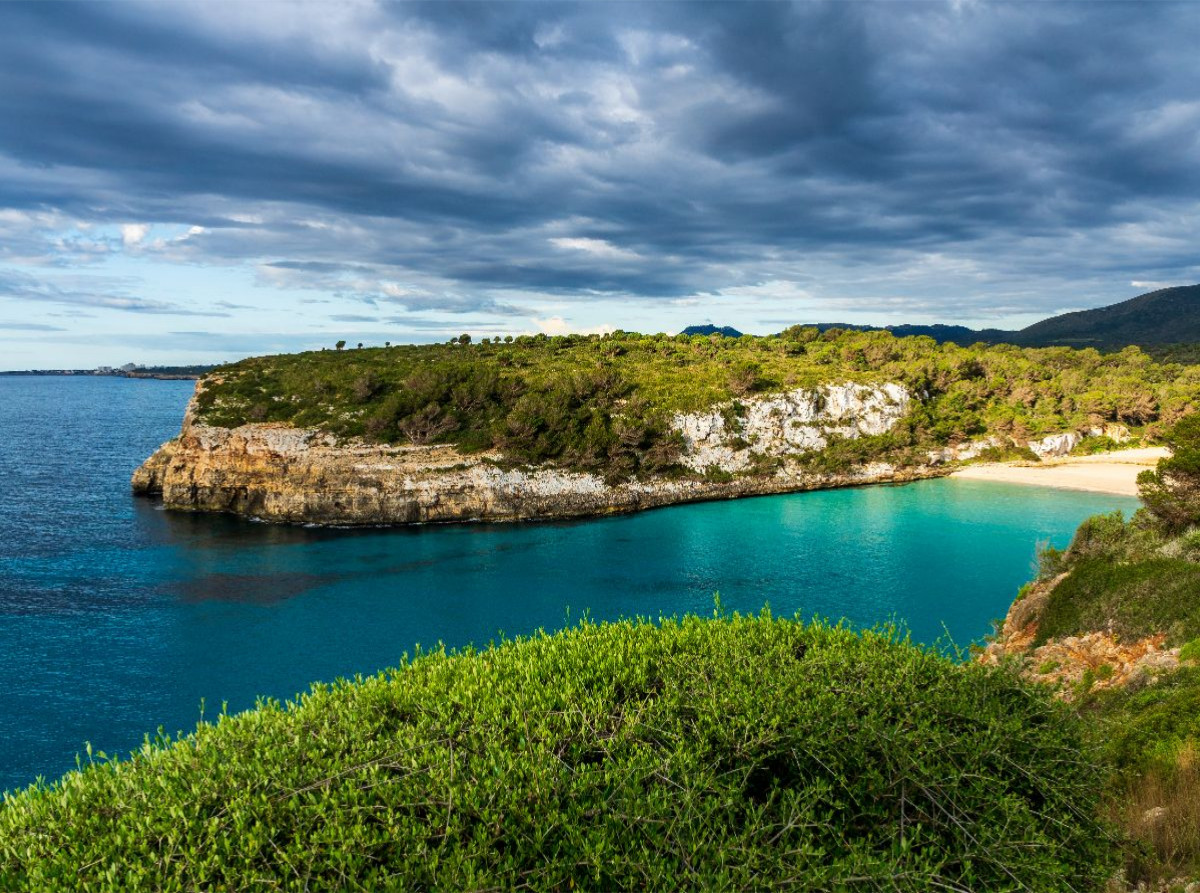 Cala Romantica Bucht Sommer