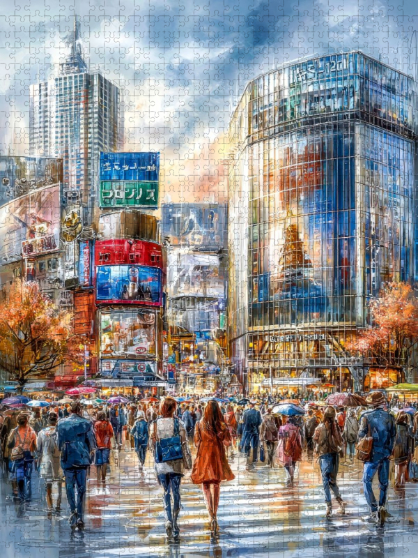 Tokio - Shibuya Kreuzung