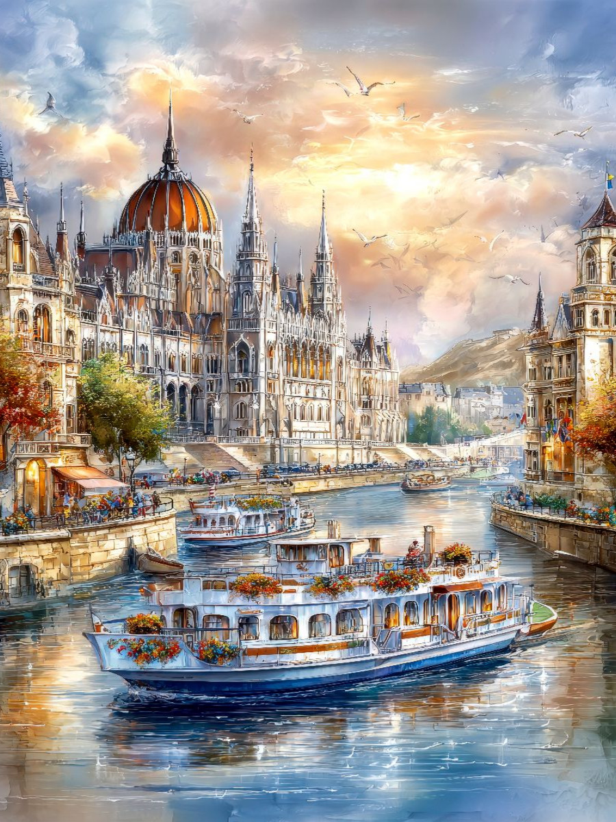 Budapest - Parlamentsgebäude