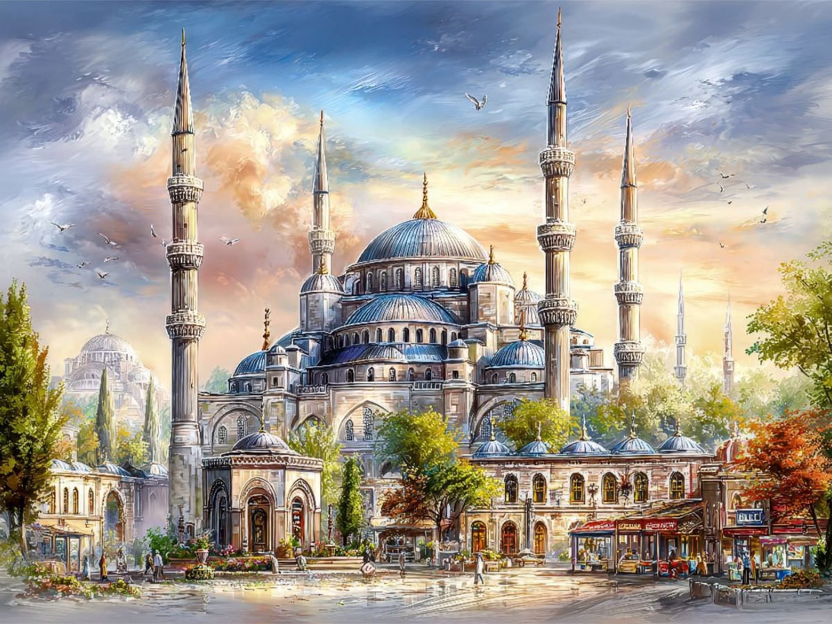 Istanbul - Sultan Ahmed-Moschee