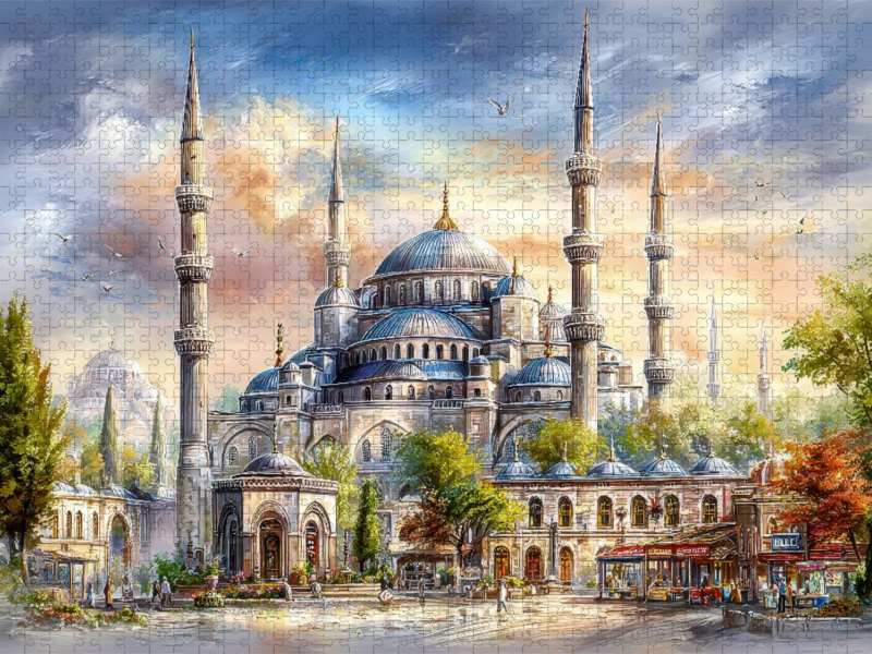 Istanbul - Sultan Ahmed-Moschee