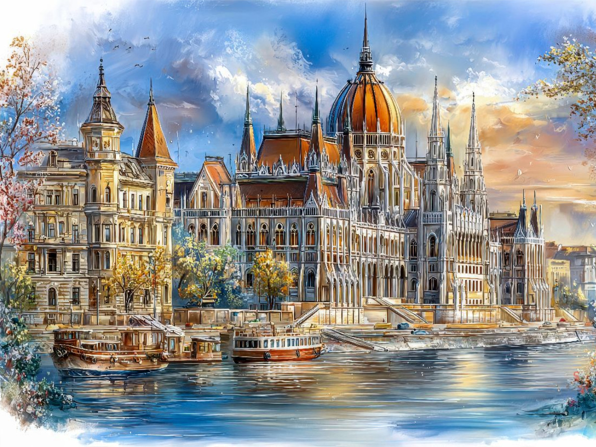 Budapest - Parlamentsgebäude