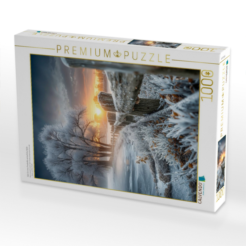 Was für eine friedvolle winterliche Idylle