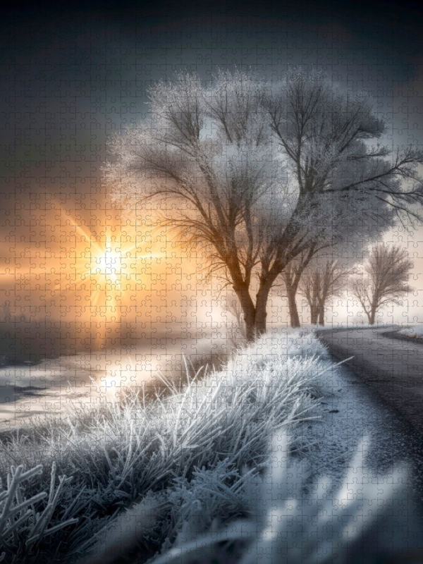 Malerische Morgenstimmung