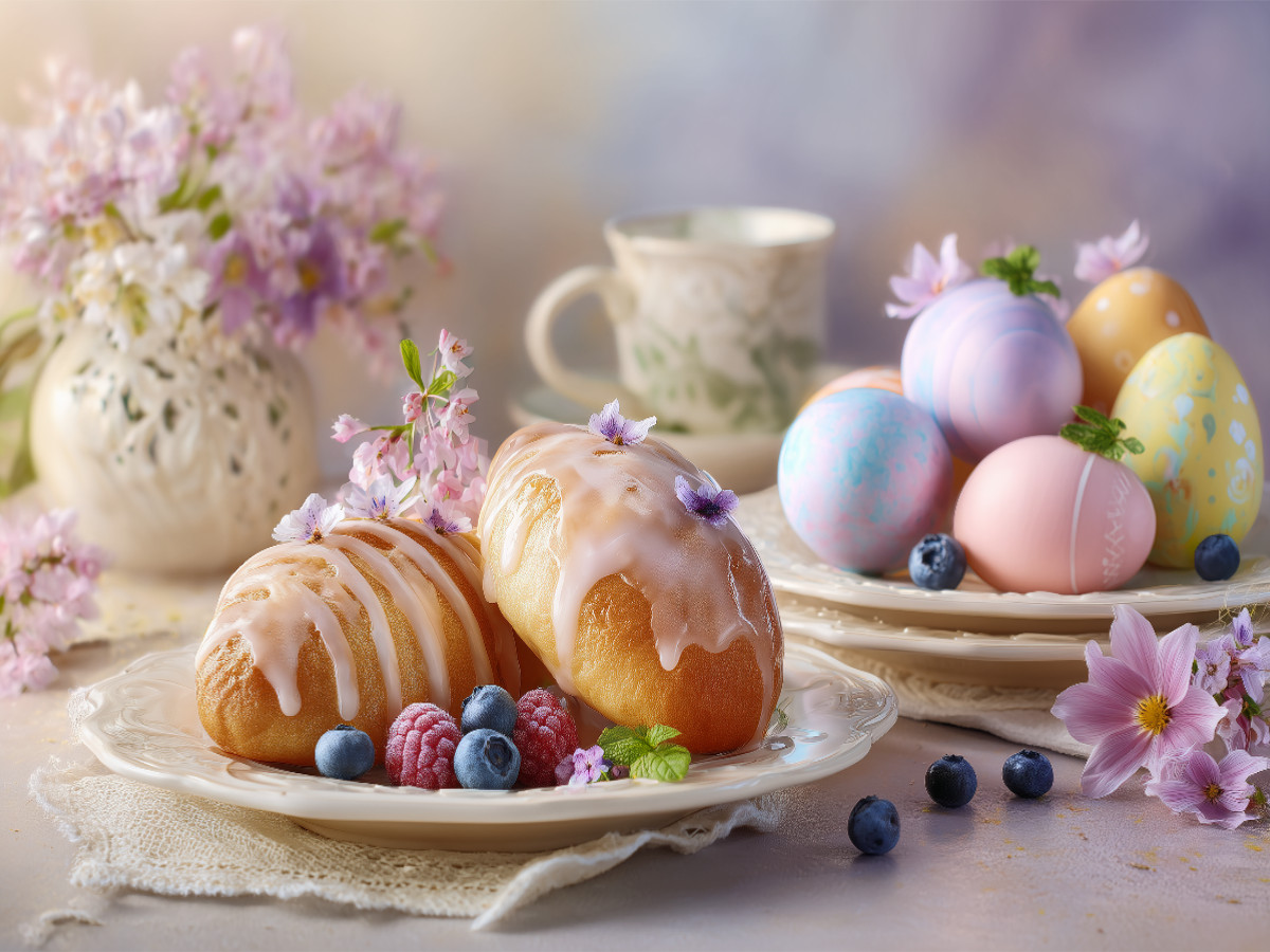 Ostern flüstert in Pastell und süßen Versprechen