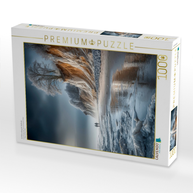 Ein Blick entlang der Steilküste