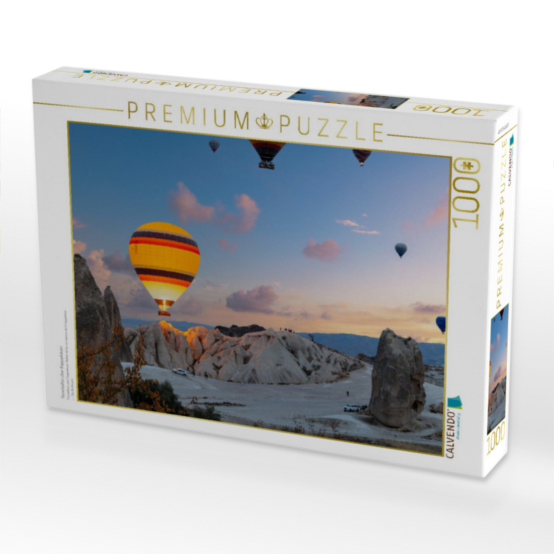 Feuerballon über Kappadokien