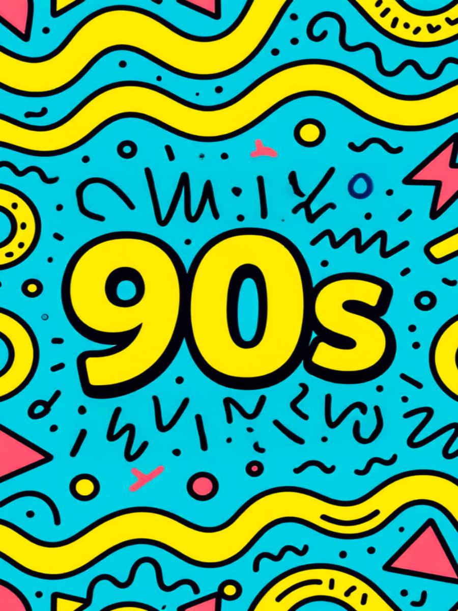 P90s Pop Neon Patterns Fresh Pop Culture Fresh Pop Culture