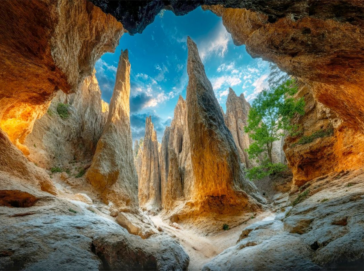 Klippen von Omarama auf der Südinsel