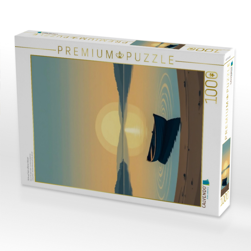 Ruhe auf dem offenen Wasser