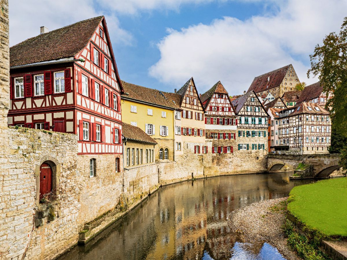 Stadtansicht von Schwäbisch Hall