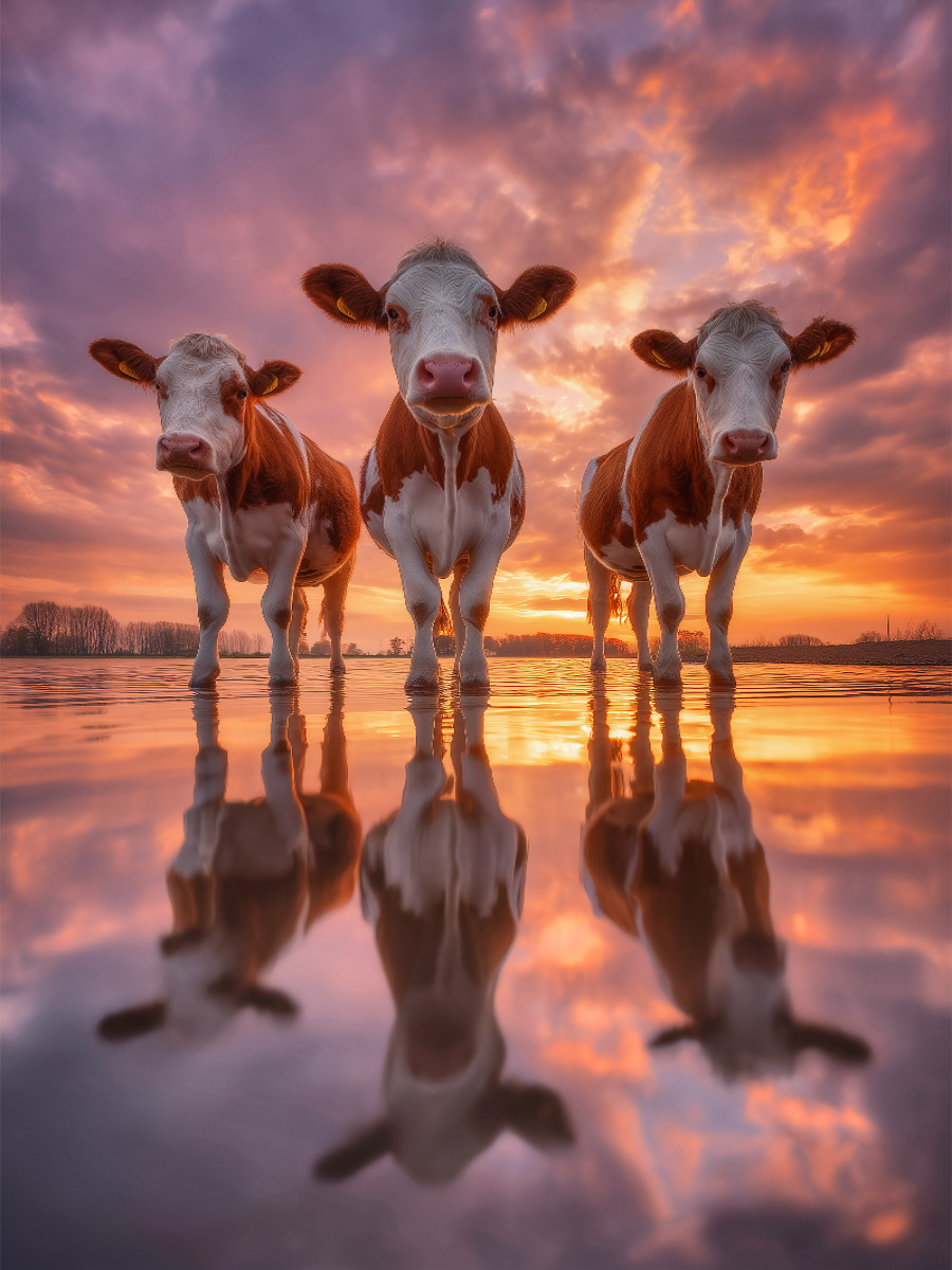 Alles spiegelt sich neu und der Kreislauf beginnt von vorn
