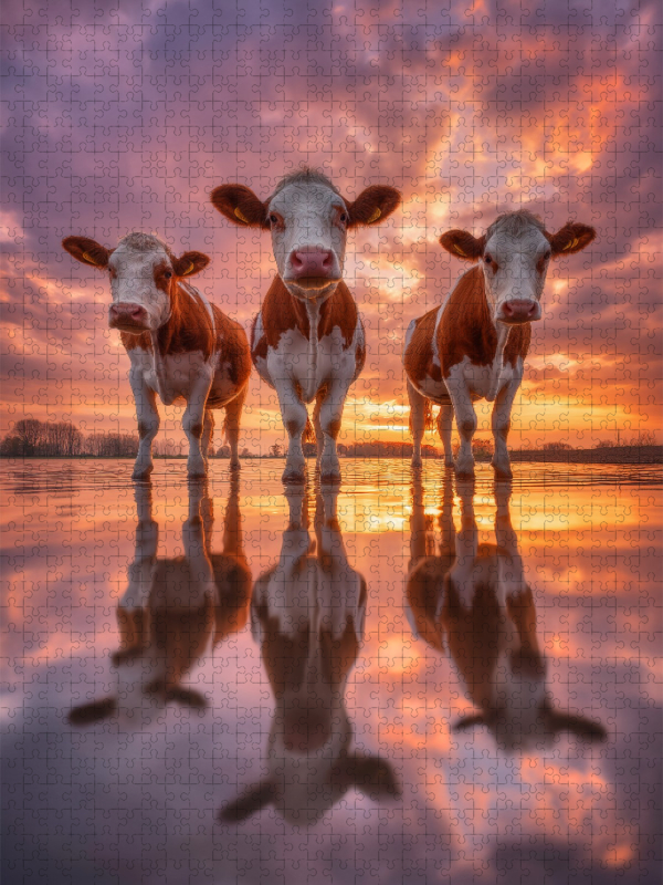 Alles spiegelt sich neu und der Kreislauf beginnt von vorn