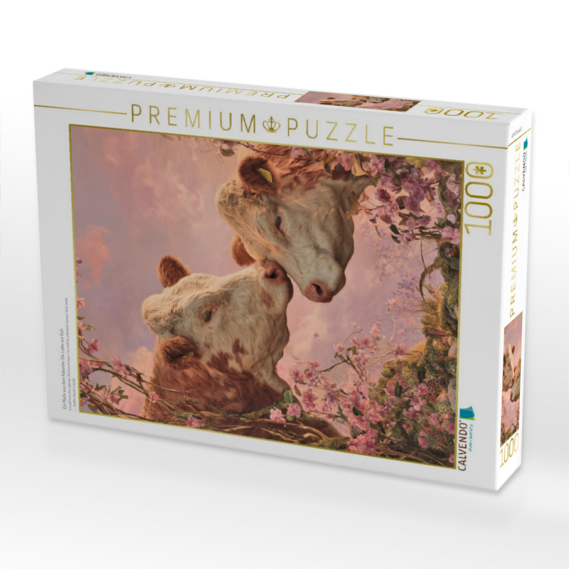 Ein Motiv aus dem Kalender Die Liebe zur Kuh