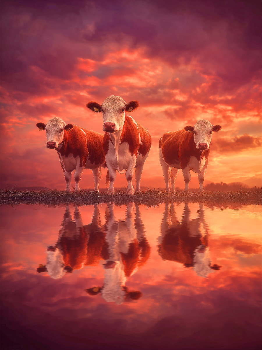 Alles spiegelt sich neu und der Kreislauf beginnt von vorn