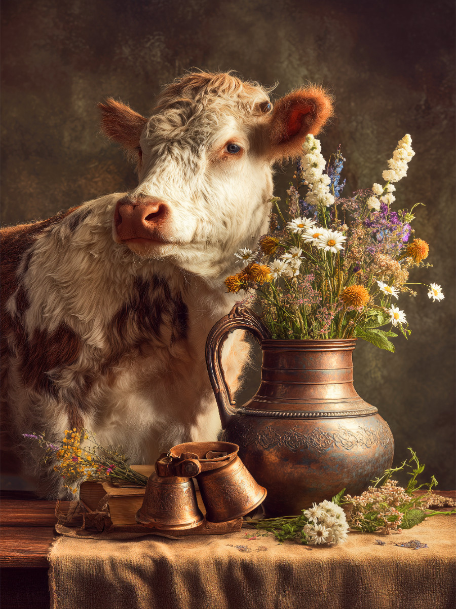 Schlichte Würde, ist die Schönheit im ruhigen Dasein