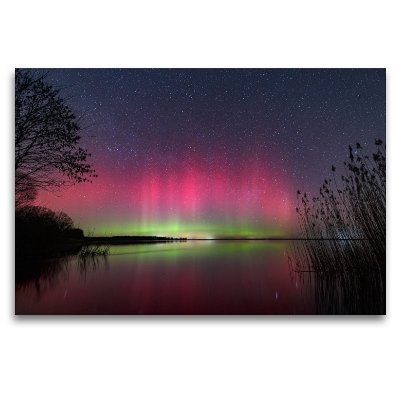 Polarlichter über der Müritz