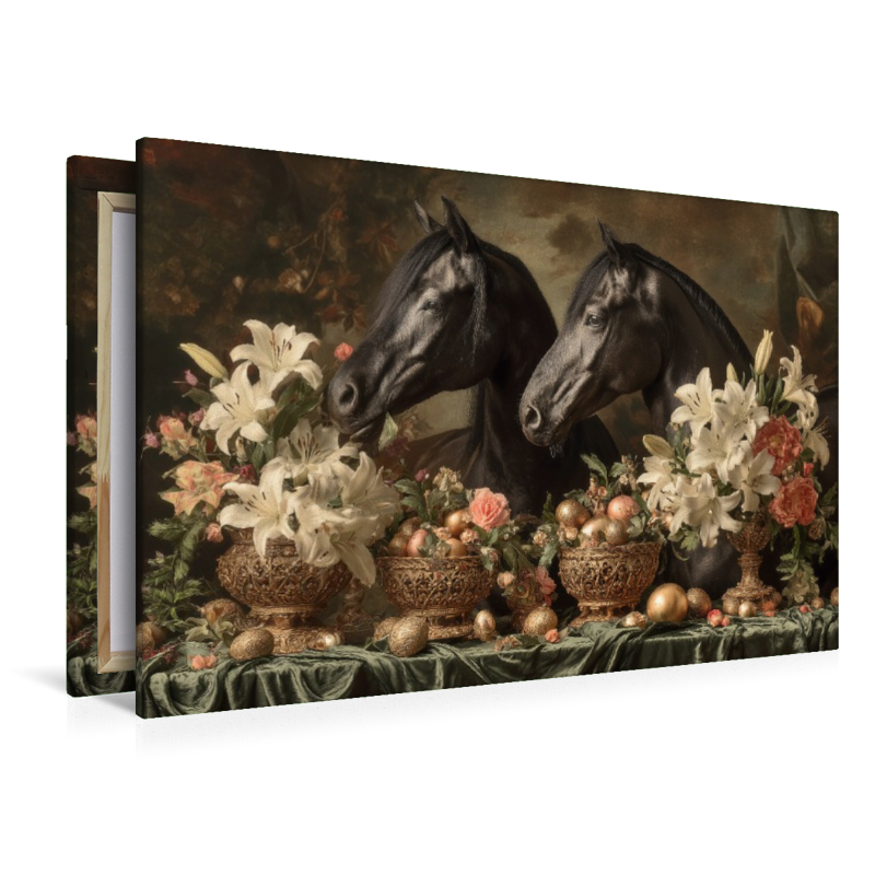 Licht fällt sanft auf neues Leben – Hoffnung steht auf vier Hufen