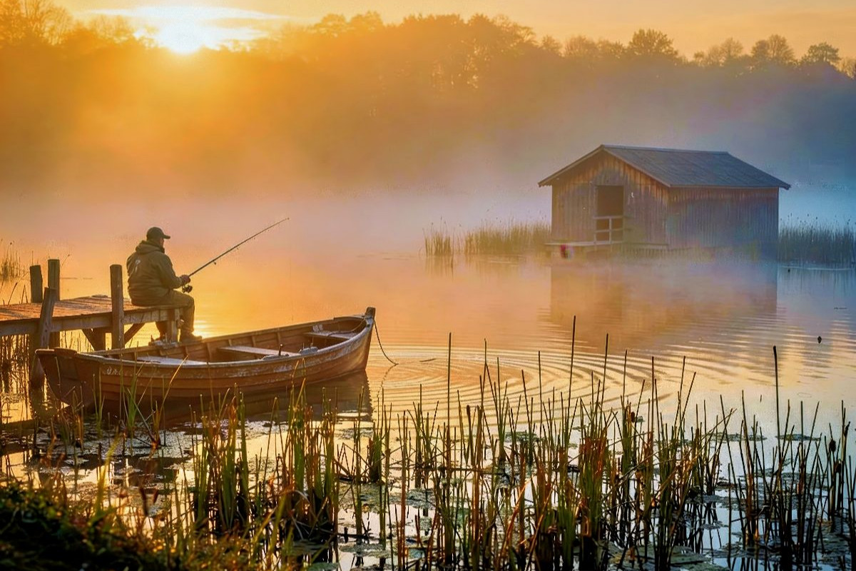 Wo Wasser träumt und die Seele anlegt.