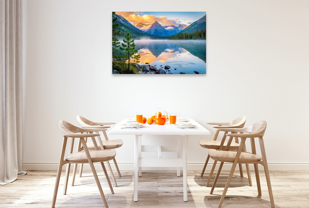 Ein See, der mehr spiegelt als Landschaft.