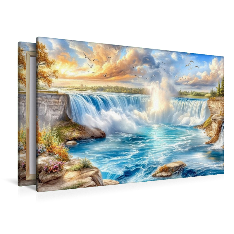 Die Niagarafälle in der Provinz Ontario