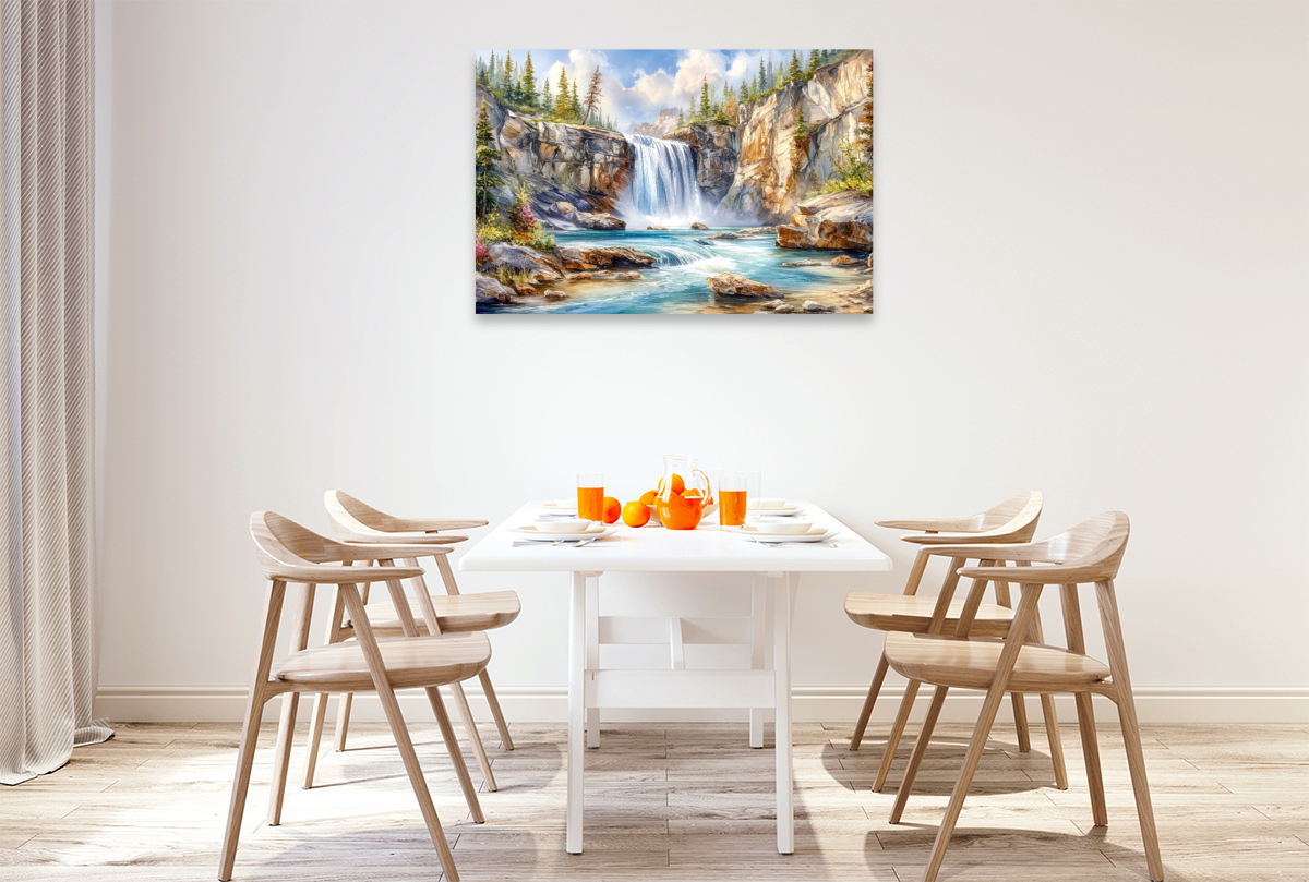 Virginia Falls im Nahanni National Park Reserve