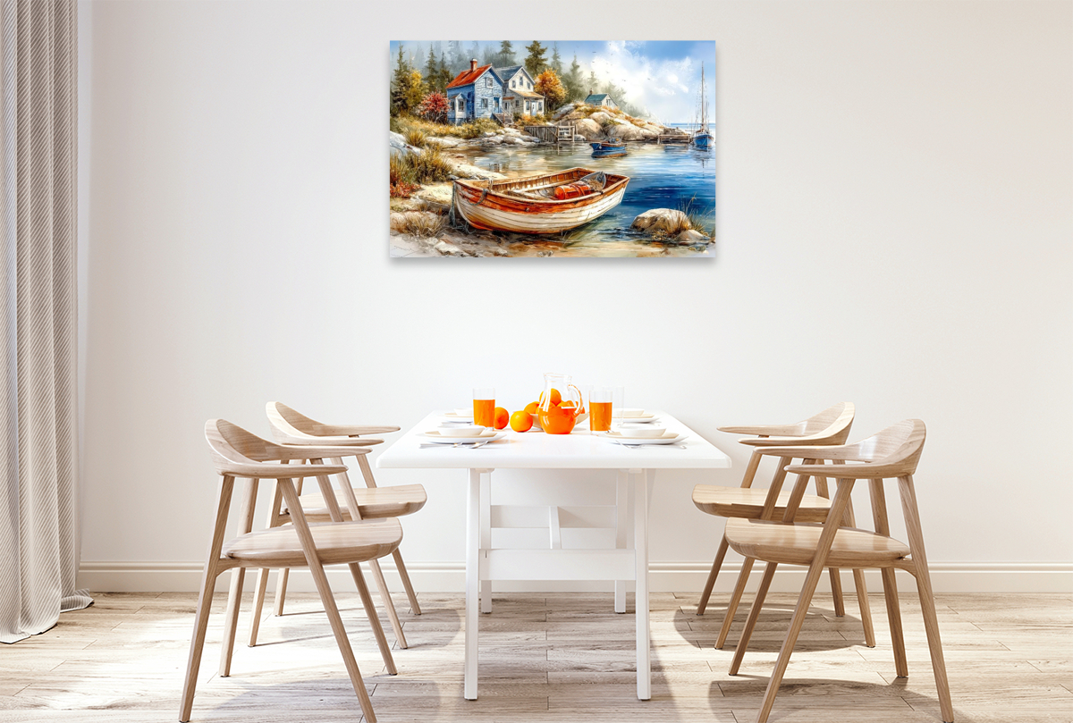 Küstenszene in Nova Scotia