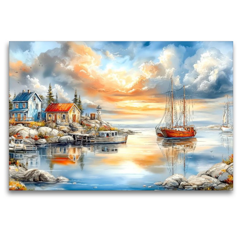 Die Trinity Bay - eine Meeresbucht in der kanadischen Provinz Neufundland und Labrador