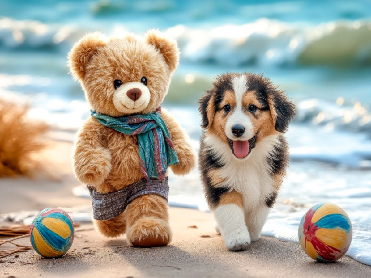 Hier gibt es viel Platz zum Ballspielen und Toben