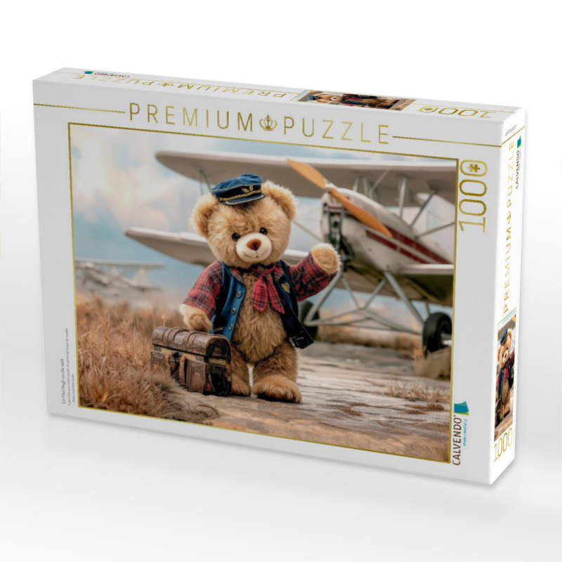 Ein Pilot fliegt um die Welt