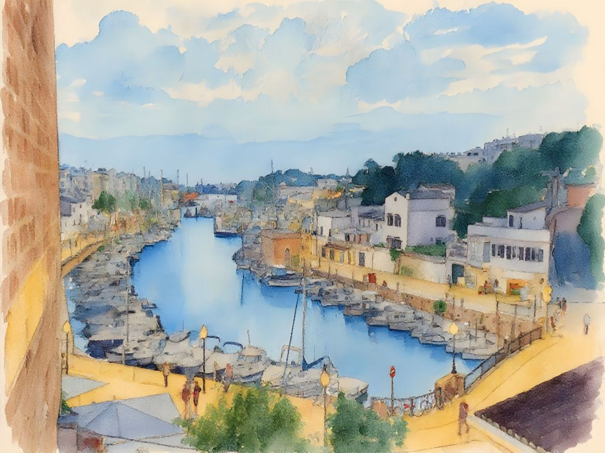 Hafenfjord in Ciutadella