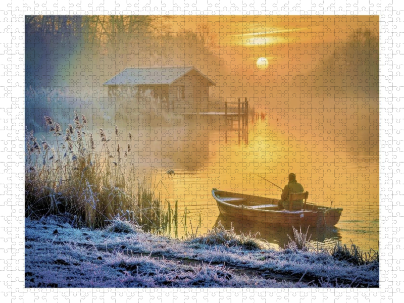 Frostklare Luft, endlose Wälder, kristallklare Seen.