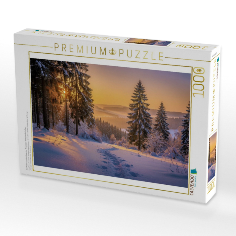 Ein Motiv aus dem Kalender Thüringer Winterlandschaften