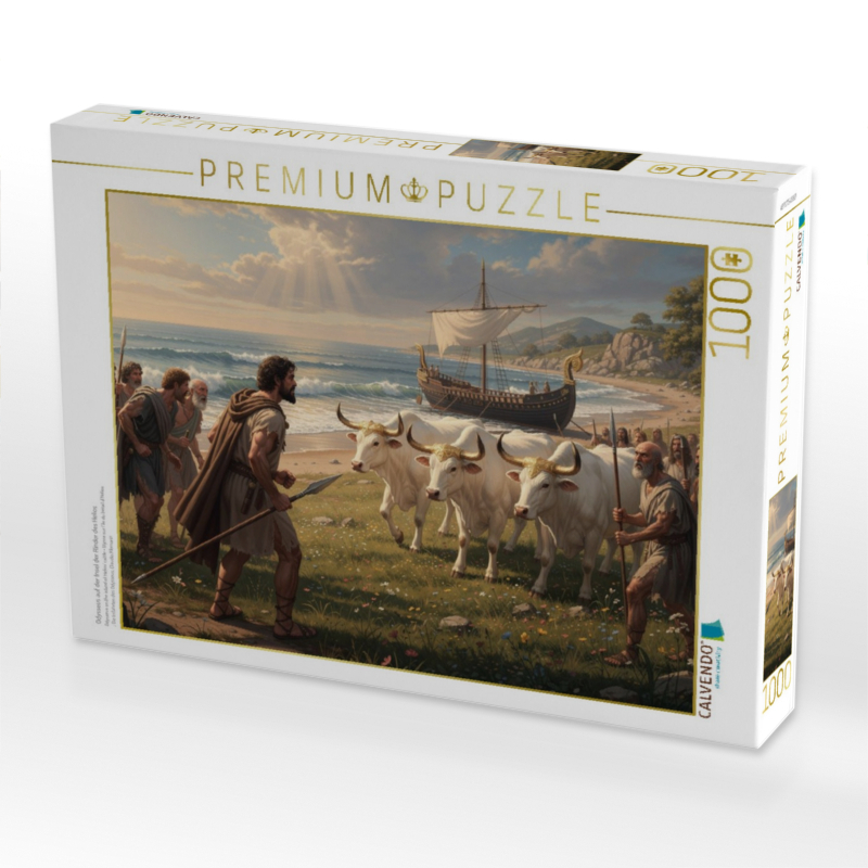 Odysseus auf der Insel der Rinder des Helios