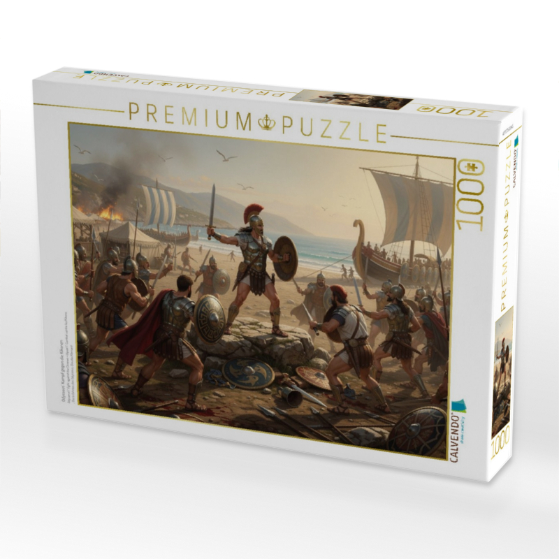 Odysseus' Kampf gegen die Kikonen