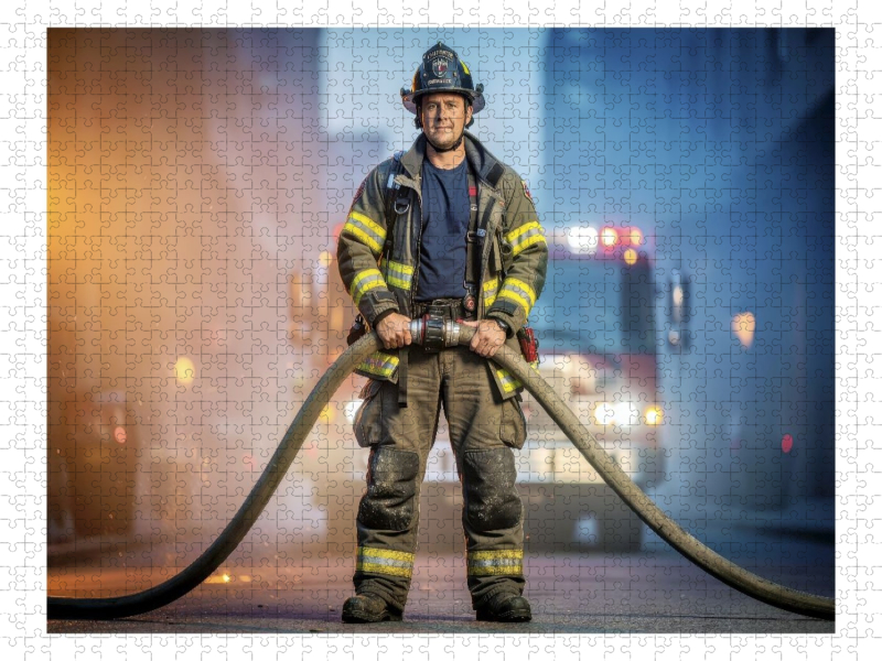 Echte Helden tragen Helm und Herz am rechten Fleck.