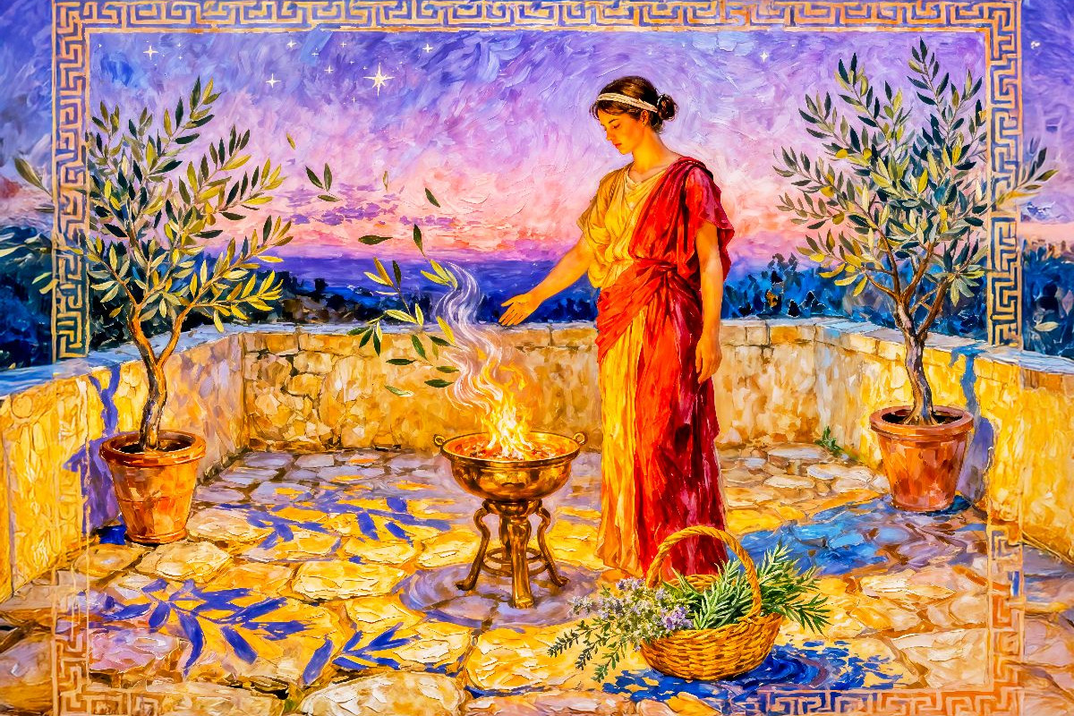 Hestia - Göttin des Herds