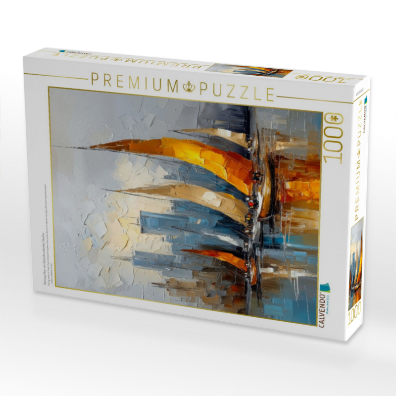 Rennyachten vor beeindruckender Skyline