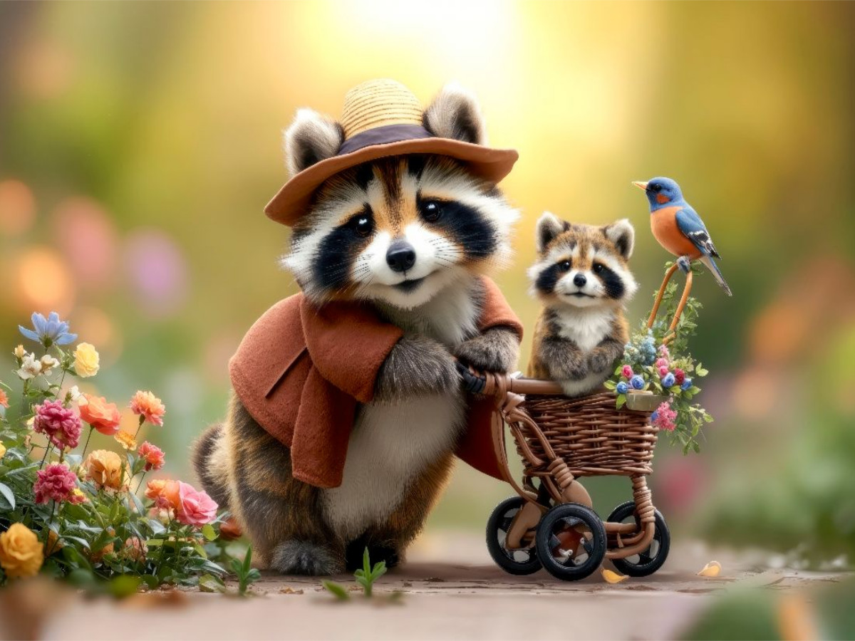 Ein Spaziergang im Park - immer ein Erlebnis