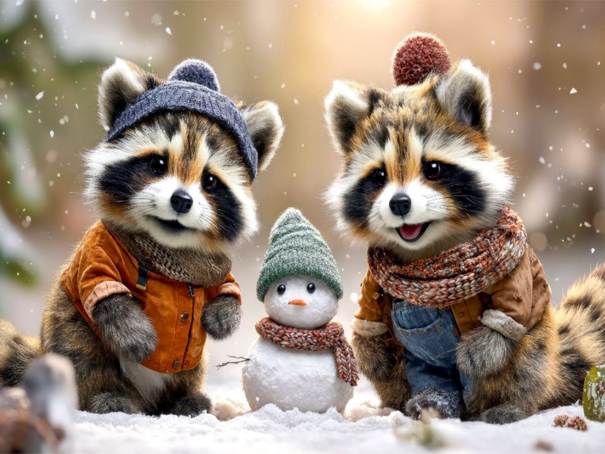 Winterzeit ist Schneemann-Zeit