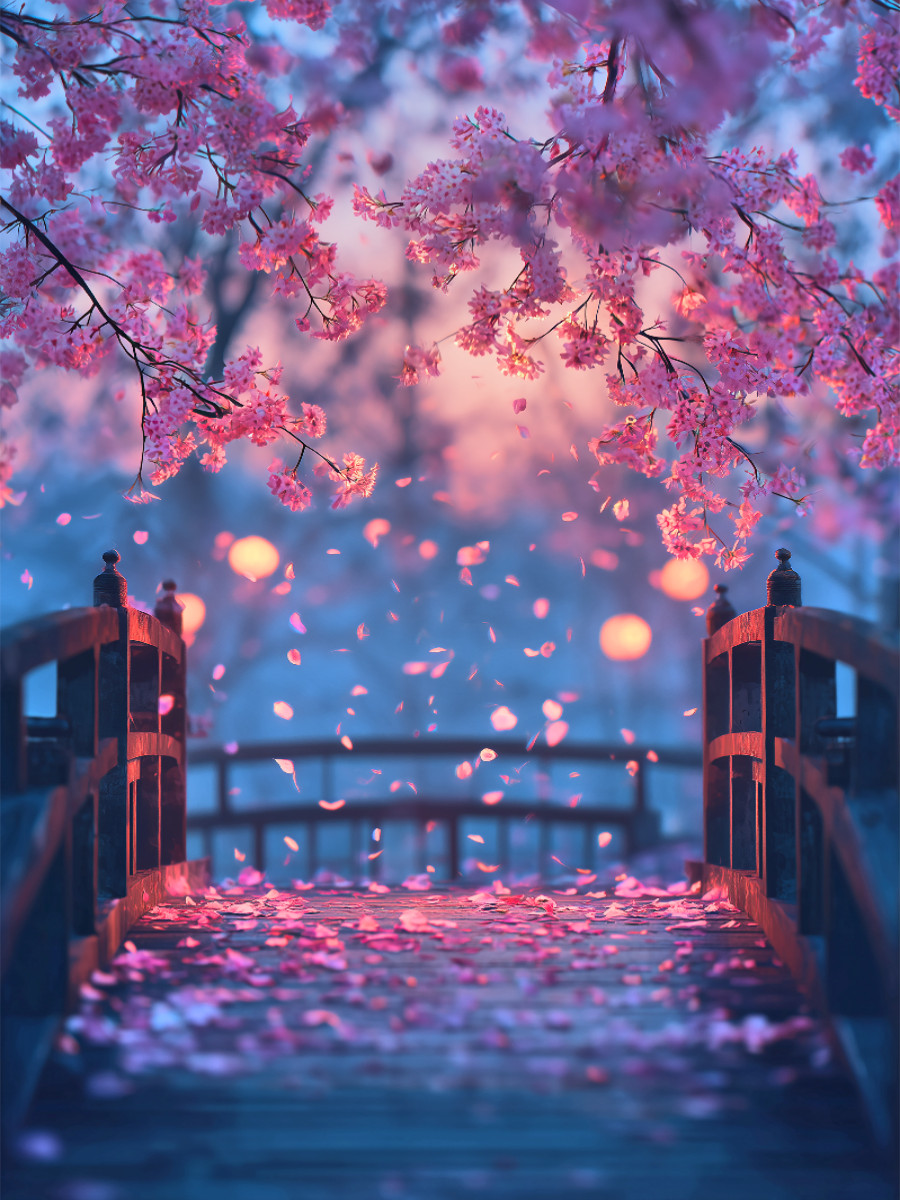 Wo Blüten flüstern und Herzen träumen