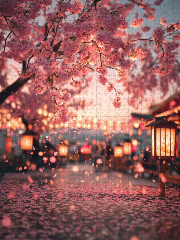 Der Augenblick, in dem Japan aufblüht