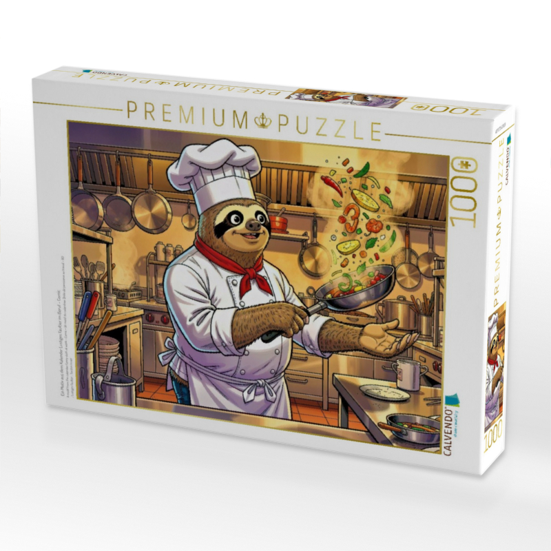 Ein Motiv aus dem Kalender Lustiges Faultier im Beruf - Comic